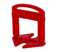 RUBI 2867 | Bridas de Nivelación para Cerámica | Brida de 3 mm para Baldosas Cerámicas de entre 6 y 15 mm | Para Formatos de 30x30 cm y Superiores | 200 unidades | BRIDA DELTA LEVEL SYSTEM