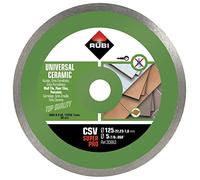 Rubi Disco diamante 30883 SUPERPRO continuo (CSV) para cerámica Gris 125 mm