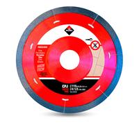 Rubi Disco diamante 32932 J‑Slot (CPJ) 115 mm SuperPro para gres porcelánico Gris