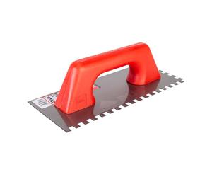 Rubi 65967 - llana dentada peine (acero al carbono, 28 cm) color plata