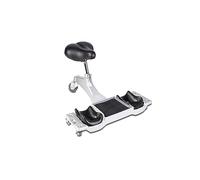 RUBI | Asiento Ergonómico Profesional SR-1 con Ruedas | Equipamiento de Seguridad Protección con Rodilleras Substituibles | Chasis Aluminio, Alta Resistencia y Estabilidad
