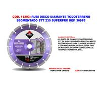 Rubi Disco Diamantado STT Superpro 230 mm