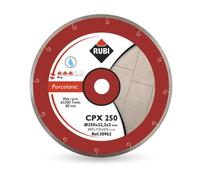 Rubi j-slot cpx 250 pro - disco de diamante para gres porcelánico (25