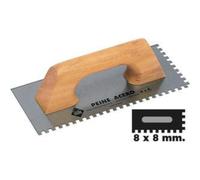 Rubi llana peine acero inox 28 cm 8x8 m-cerrado madera 65984