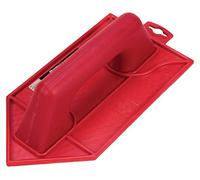 Rubi – talocha punta 27 x 14 cm (71941) – plástico para alisar mortero, base reforzada