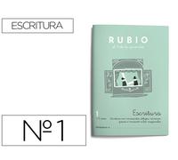 Rubio Cuaderno Caligrafía Nº 1 para Desarrollo de Destrezas Motrices en Lenguaje Escrito
