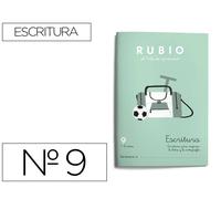 Rubio Cuaderno Caligrafía Nº 9 para Desarrollo de Destrezas Motrices y Lenguaje Escrito Certificado FSC 15x213x155 mm