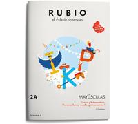 Rubio Cuaderno Caligrafia Rubio 2a Infantil Mayusculas A Partir de 4 Años