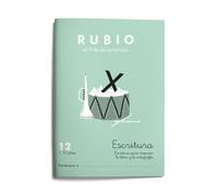Rubio Cuaderno de Escritura y Caligrafía Nº12 A5 Español 20 Hojas Infantil +10 años