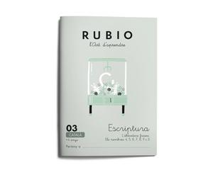 Rubio. Escritura 03 - 9788489773431