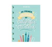 Rubio Mi primer cuaderno de caligrafia creativa encuadernacion rustica para niños 205x265 mm 108 paginas