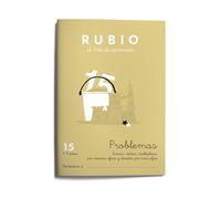 Rubio Problems Notebook N.15 Dorado Niños