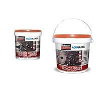 Rubson Aquablock SL3000 Silicona Líquida, impermeabilizante líquido + Silicona Líquida teja, impermeabilizante líquido para prevenir y reparar goteras y humedades