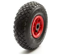 Rueda Carretilla Sacos Neumática de Aire Llanta plástico 20 mm. (1 Unidad)
