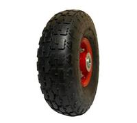 Rueda de Carretilla Inflable 136 kg 4.10/3.5-4 26cm Goma Nylon Ultra Resistente