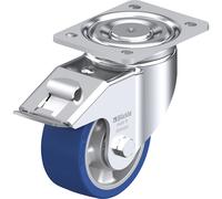 Rueda de maniobra de chapa de acero BK-ALBS-FI Blickle, Ø de rueda 125 mm, carga máx. 450 kg