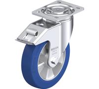 Rueda de maniobra de chapa de acero BK-ALBS-FI Blickle, Ø de rueda 200 mm, carga máx. 750 kg