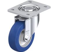Rueda de maniobra de chapa de acero LH-ALBS Blickle, Ø de rueda 125 mm, carga máx. 370 kg