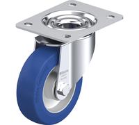 Rueda de maniobra de chapa de acero LK-ALBS Blickle, Ø de rueda 125 mm, carga máx. 350 kg