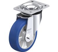 Rueda de maniobra de chapa de acero LK-ALBS Blickle, Ø de rueda 160 mm, carga máx. 580 kg