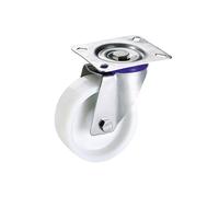 Rueda de poliamida, carcasa de acero inoxidable Proroll, Ø x anchura de rueda 80 x 30 mm