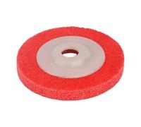 Rueda de pulido nylon rueda dibujo alambre acero inoxidable fibra tela no tejida especial para hoja(Red 7P)