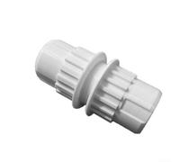 Rueda de rodamiento doble para Dolphin 3884078 Accesorios Limpiador de Piscinas Piezas de repuesto Movilidad Suave Blanco