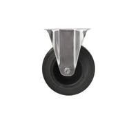 Rueda fija ø 12,5 cm con pletina