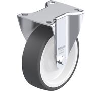 Rueda fija de chapa de acero B-POTH Blickle, Ø x anchura de la rueda 125 x 40 mm