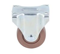 Rueda Fija Nylon para Carrito, Diámetro 3 Pulgadas, Resistente al Calor - Durabilidad Mejorada, Fácil Instalación, Uso en Almacenes y Hospitales