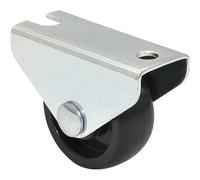 Rueda fija para muebles Wagner, ancho de rueda 12 mm, UE 20 unid.