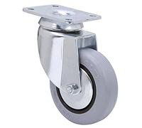 Alex Brands Rueda giratoria RUEDAS ALEX BH PGI, fijación de placa, aro goma inyectada Ø 80 mm