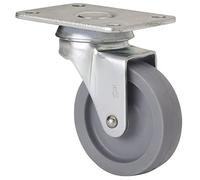 Alex Brands – Rueda giratoria RUEDAS ALEX B BP – Fijación de placa, aro de polipropileno – Ø 50 mm