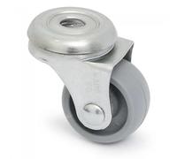 RUEDA GIRATORIA RODA A/PLAST.GRIS Ø30 TP (EU)