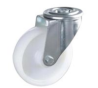 Rueda Industrial Nylon Pasante 80mm