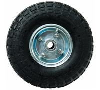 Rueda inflable 10 metal 260 x 20mm 2 piezas WERKA PRO Agujero 20mm