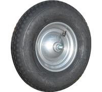 Rueda mática (diámetro de la rueda: 400 mm, ancho de la rueda: 100 mm / con cámara de aire, eje) - 72830