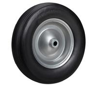 Rueda para carretilla, 4.80/4.00-8, de goma maciza, capacidad de 100 kg, color -gris