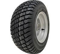 Rueda para cortacésped de césped, 16x7.50-8, con neumático de 4 capas, modelo P332, y aro de acero de 25 mm, con rodamientos