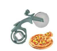 Rueda para Pizza Con Abrebotellas de Acero para Bicicleta