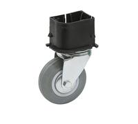 Rueda retraíble Ø 125 mm