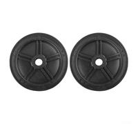 Ruedas giratorias de compresor de aire, pequeñas para repuesto de rueda de pie para kit de movilidad de compresor portátil, ruedas de plástico giratorias silenciosas para herramientas, carrito de