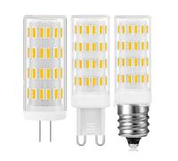 ruehalf 2 Unidades AC DC12v 24v G4 G9 E14 3000k Blanco Natural 4000K 6000K 5W lámpara LED de maíz 12V 24V Foco LED Coche Barco yate máquina (Color : G9, Size : Cold White)