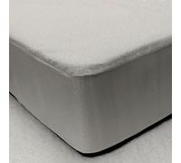 RUFINO DÍAZ Protector colchón Rizo Impermeable (Blanco - 90cm) - Elástico - para un Plus de Seguridad y Confort