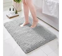 Ruggnovea Alfombras de baño antideslizantes, lavables, ultra gruesas y suaves, de microfibra, absorbentes, de látex de espuma de alta densidad, alfombras de baño antideslizantes, alfombra de suelo