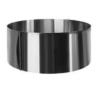 Ruhhy 18909 - Anillo para tartas (ajustable, 12 cm de alto, 30 cm de diámetro), diseño profesional