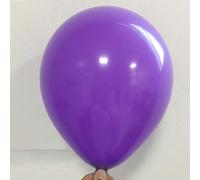RUIANSI 10 globos inflables de látex multicolor de 10 pulgadas, 2.2 g, bolas de aire inflables para niños, cumpleaños, boda, fiesta, decoración (10 unidades, morado)