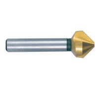 RUKO 102116T - Avellanador cónico, DIN 335 forma C 90º, HSS - TiN (12,4 mm)