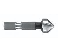RUKO 102316 - Avellanador cónico, DIN 335 forma C 90º, HSS. Mango hexagonal 1/4. (12,4 mm)