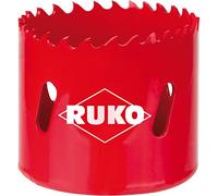 RUKO 106073 - Corona perforadora HSS bimetal, dentado variable (73 mm)